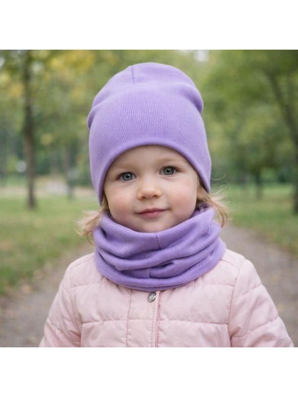 Komplet czapka i komin milka